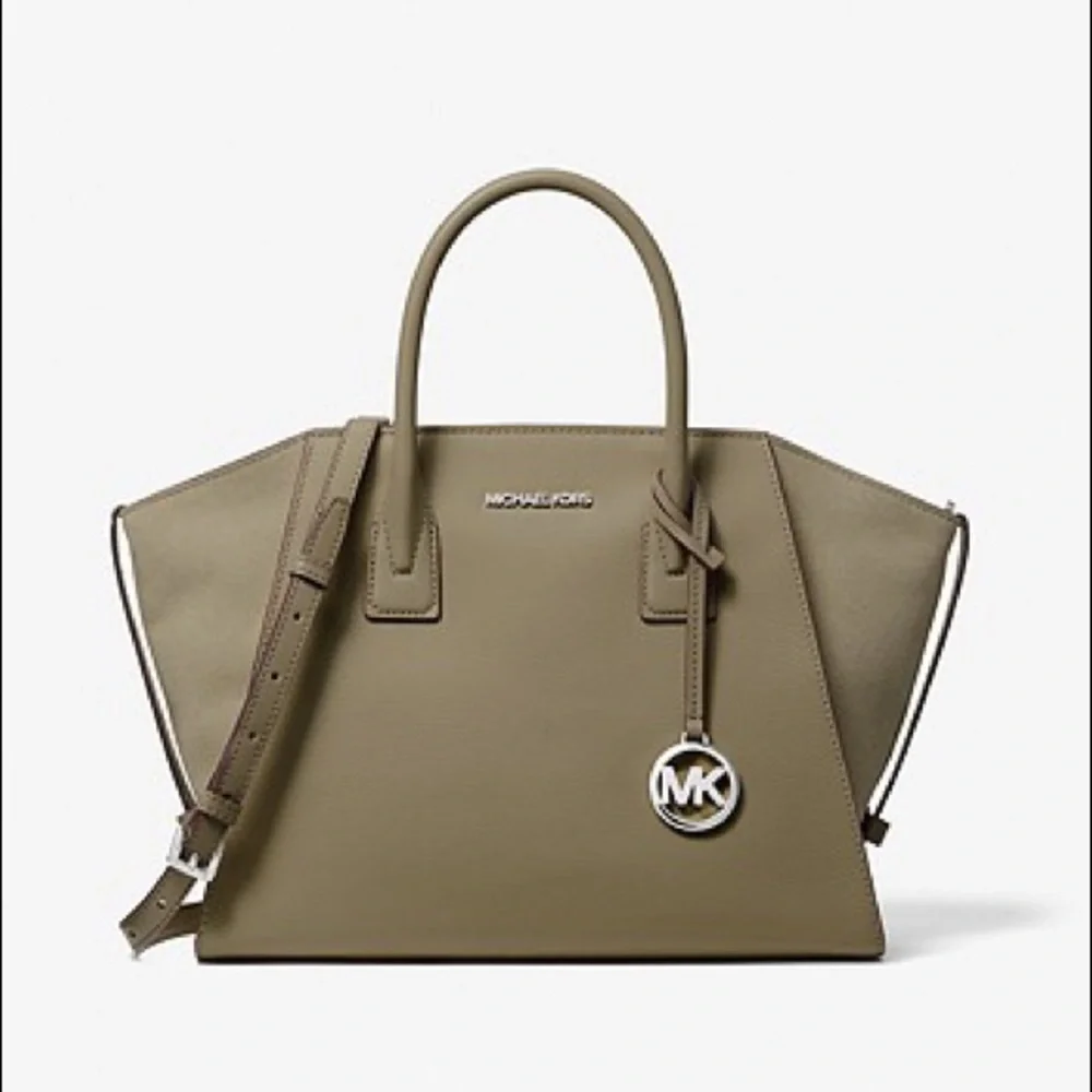 NWT Michael Kors Large Avril Top Handle Satchel - Picture 16 of 17